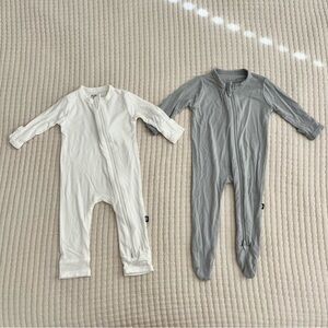 Kyte Baby Newborn Zip-Up Footie & Romper Set